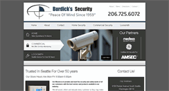 Desktop Screenshot of burdicksecurity.com
